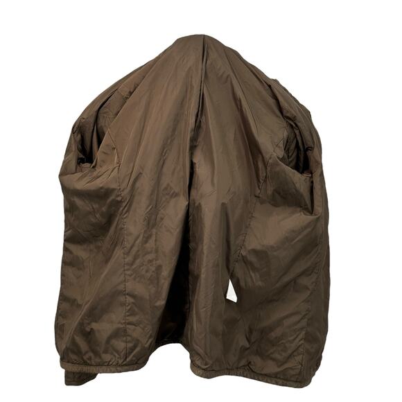 Comme Ca Ism Houndstooth Lightweight Jacket SZ OS Women's Brown Relax Classic - Picture 9 of 13